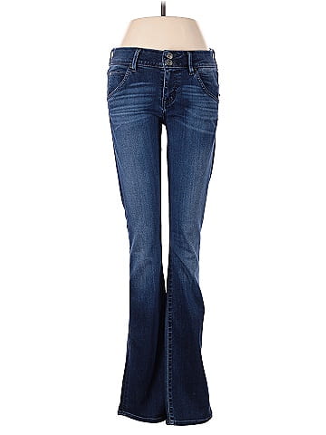 Hudson Jeans Solid Blue Jeggings 27 Waist - 84% off