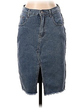 HG by Collection Denim Skirt (view 1)