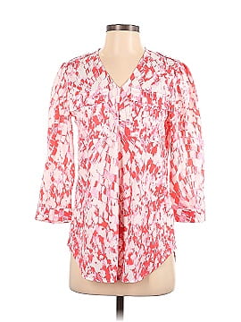 Red Saks Fifth Avenue 3/4 Sleeve Blouse (view 1)