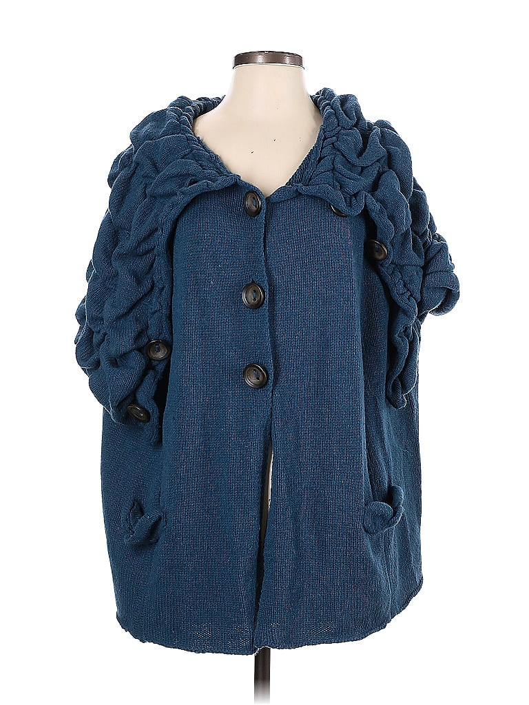 Charlie & Robin Blue Jacket Size Sm - Med - 74% off | ThredUp