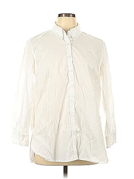 Refinity by City Chic Long Sleeve Button-Down Shirt (view 1)
