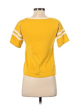 Understated Leather Short Sleeve T-Shirt (view 2)