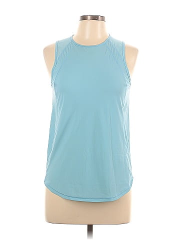 Lululemon Athletica Solid Teal Active Tank Size 10 - 53% off