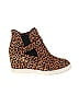 Linea Paolo Leopard Print Animal Print Brown Sneakers Size 8 1/2 - photo 1