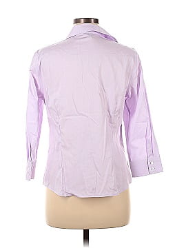 Anne Klein Long Sleeve Button-Down Shirt (view 2)