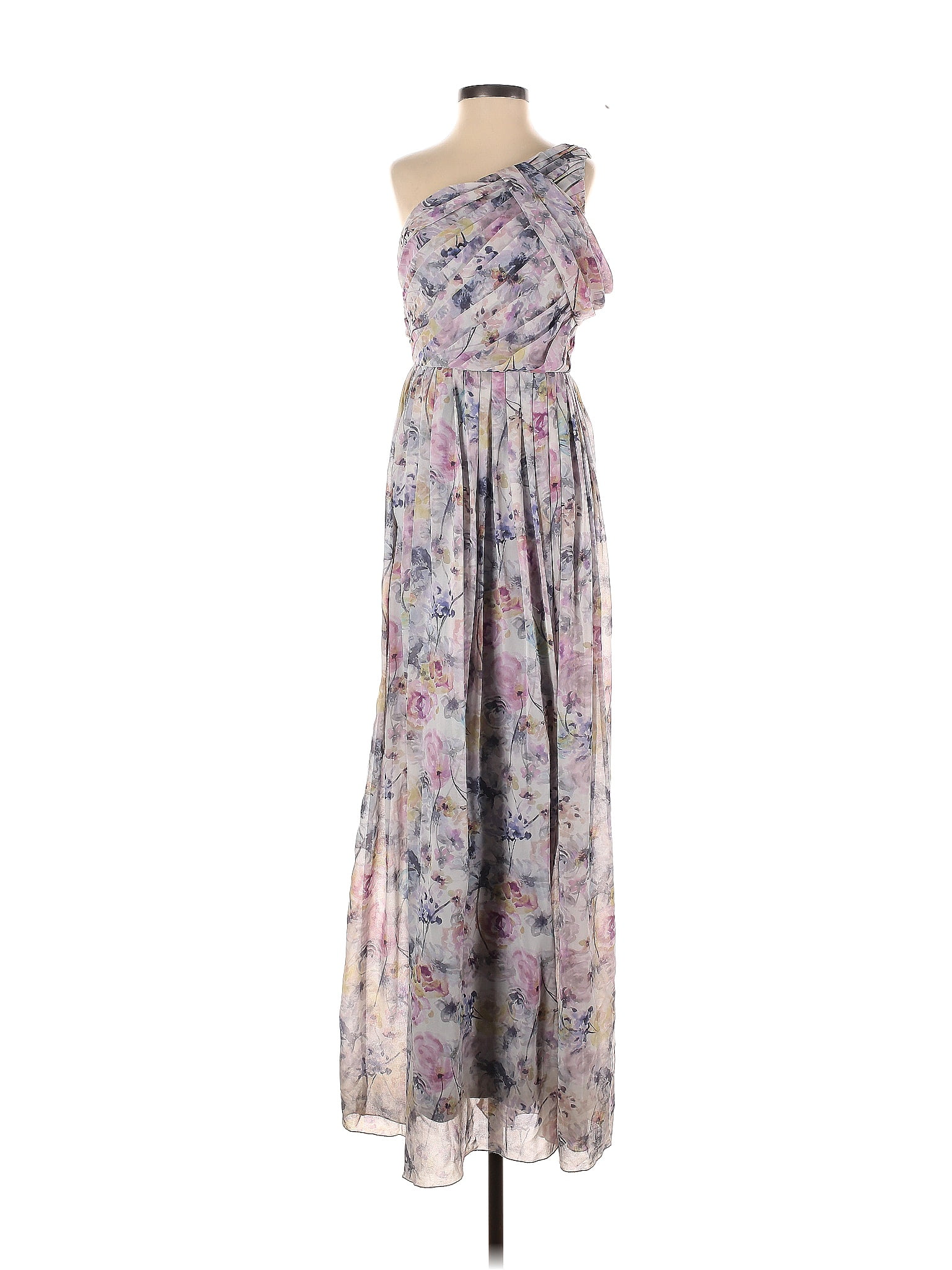 Willow Slant Dress - Purple