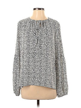 Karl Lagerfeld Paris Long Sleeve Blouse (view 1)