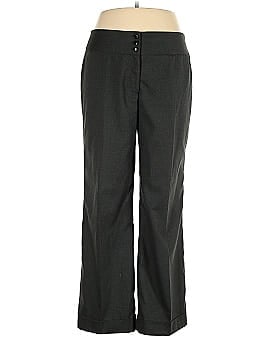 Dalia Collection Capri Pants Womens 6P Red Flat Front Lightweight Pockets  Capris