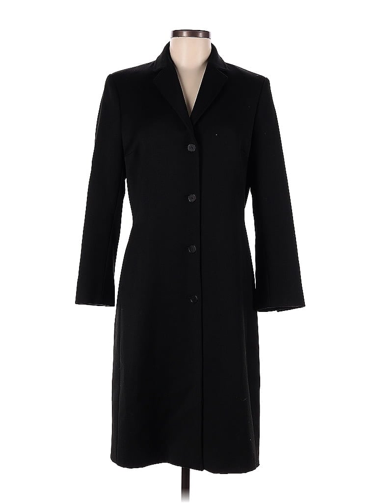 Ann Taylor Black Coat Size 6 - photo 1