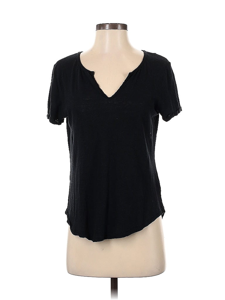 Lucky Brand Black Short Sleeve T-Shirt Size S - photo 1