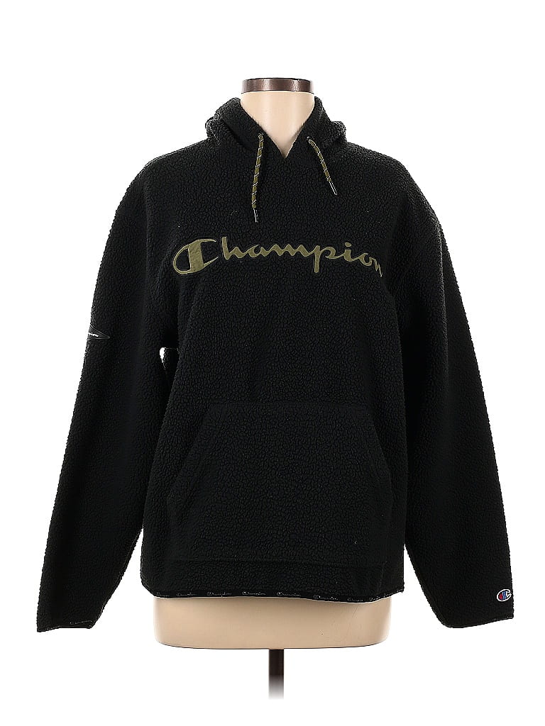 Champion 100% Polyester Black Fleece Size M - photo 1
