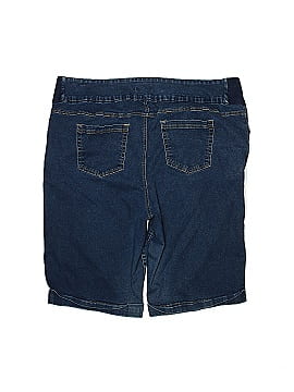 Woman Within Denim Shorts (view 2)