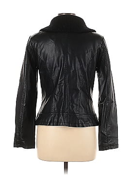DressBarn Faux Leather Jacket (view 2)