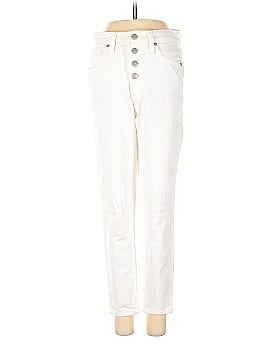Madewell 10" High-Rise Skinny Crop Jeans: Button-Front Edition (view 1)