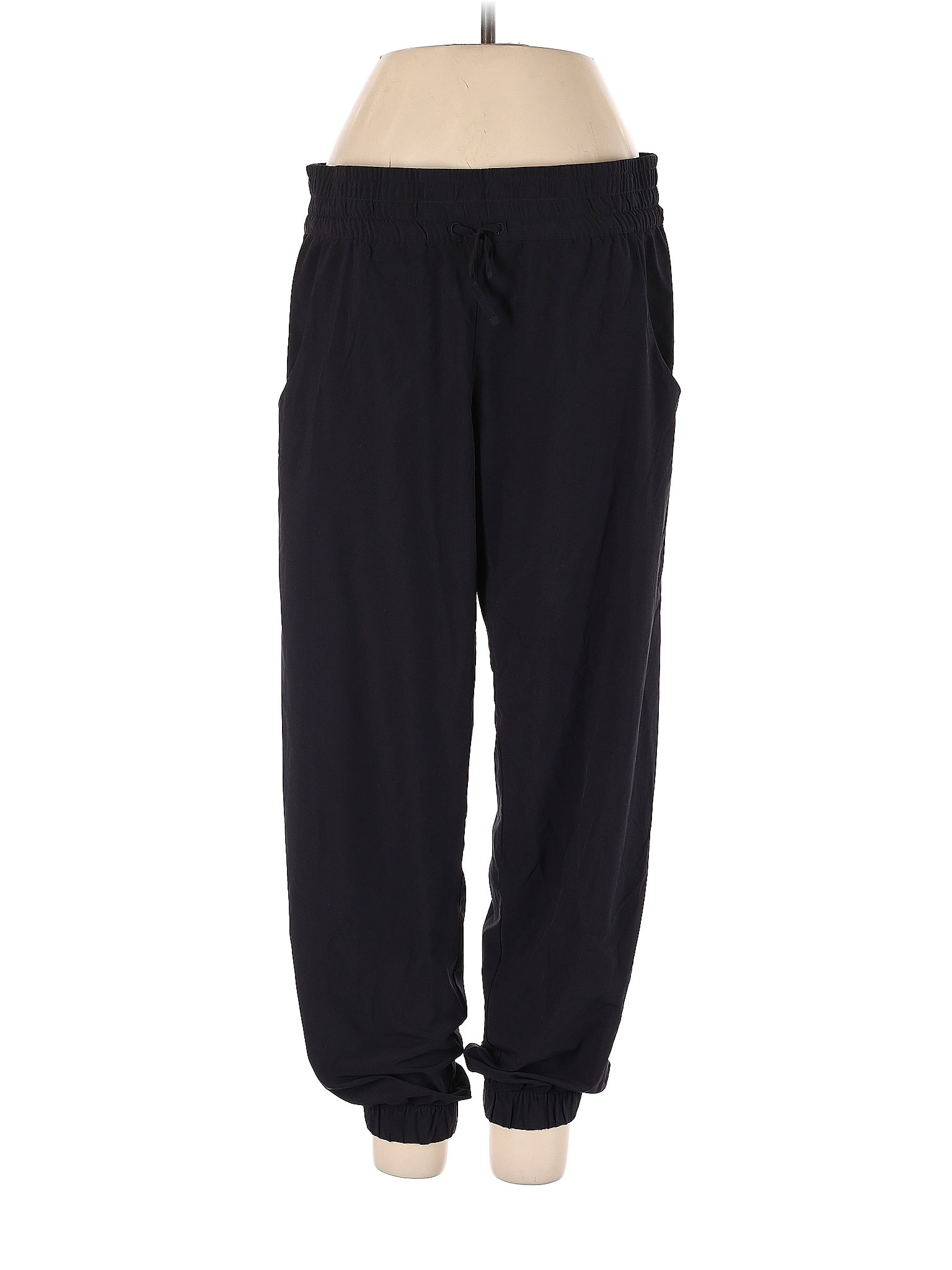 lucy Solid Black Sweatpants Size S - 59% off | ThredUp