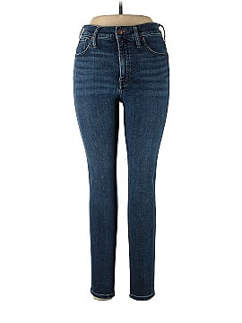 Madewell Tall 10" High-Rise Skinny Jeans in Cordell Wash: Heatrich Denim Edition (view 1)