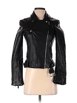 Zara TRF Leather Jacket (view 1)