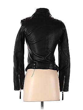 Zara TRF Leather Jacket (view 2)