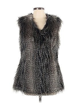 Via Spiga Faux Fur Vest (view 1)