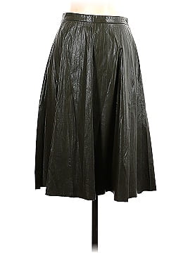 Mango Faux Leather Skirt (view 2)