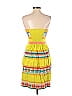 Leifsdottir 100% Cotton Aztec Or Tribal Print Yellow Casual Dress Size 2 - photo 2