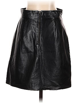 Theory Leather Skirt (view 2)