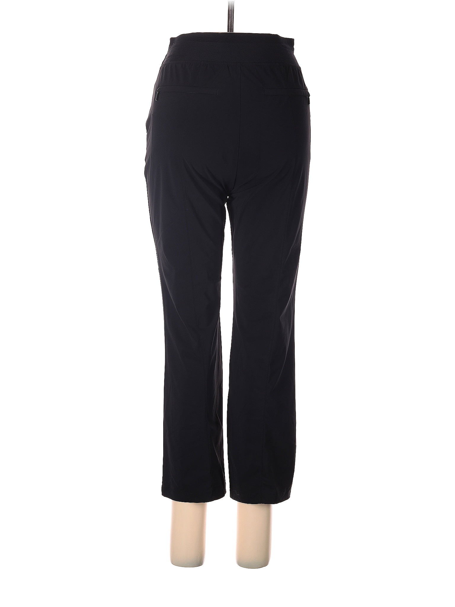 Athleta Polka Dots Black Active Pants Size 6 - 57% off