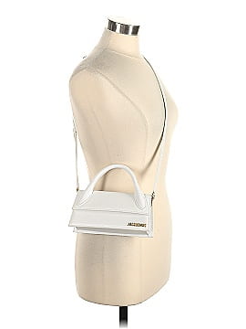 Jacquemus Leather Le Chiquito Long Top-Handle Bag (view 2)