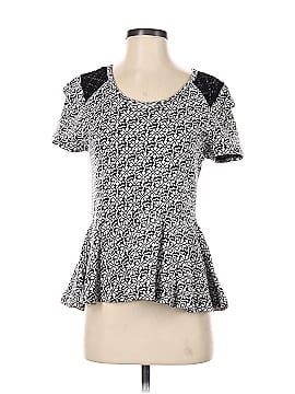 Knitted & Knotted Short Sleeve Top (view 1)