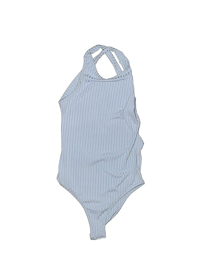 Pre-owned Shein Bodysuit In Blue
