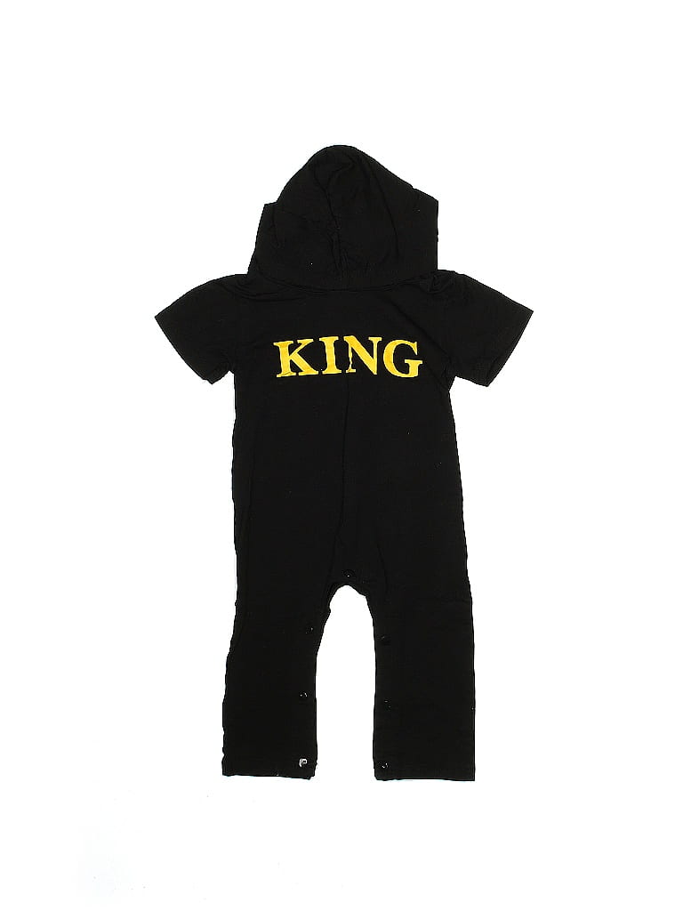 Pre-owned Unbranded Kids' Short Sleeve Outfit In Black