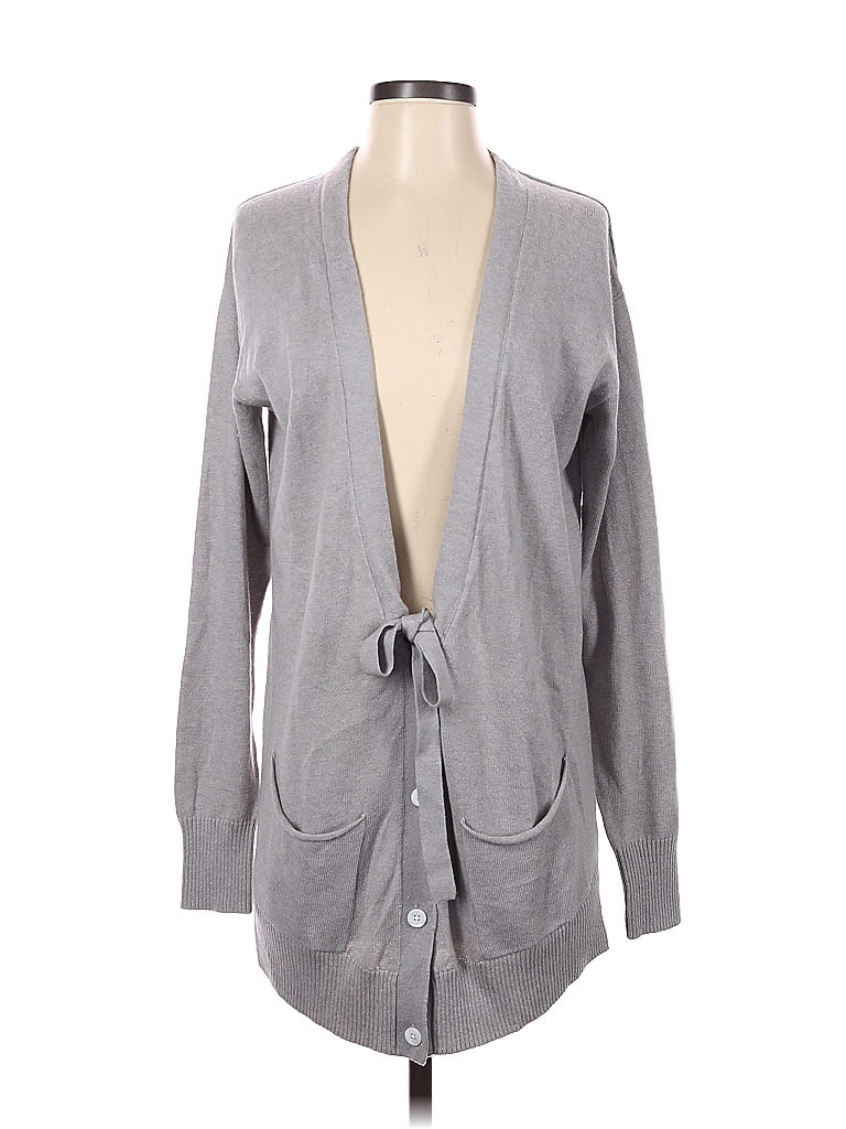Brochu Walker Solid Gray Cardigan Size S 78 off ThredUp