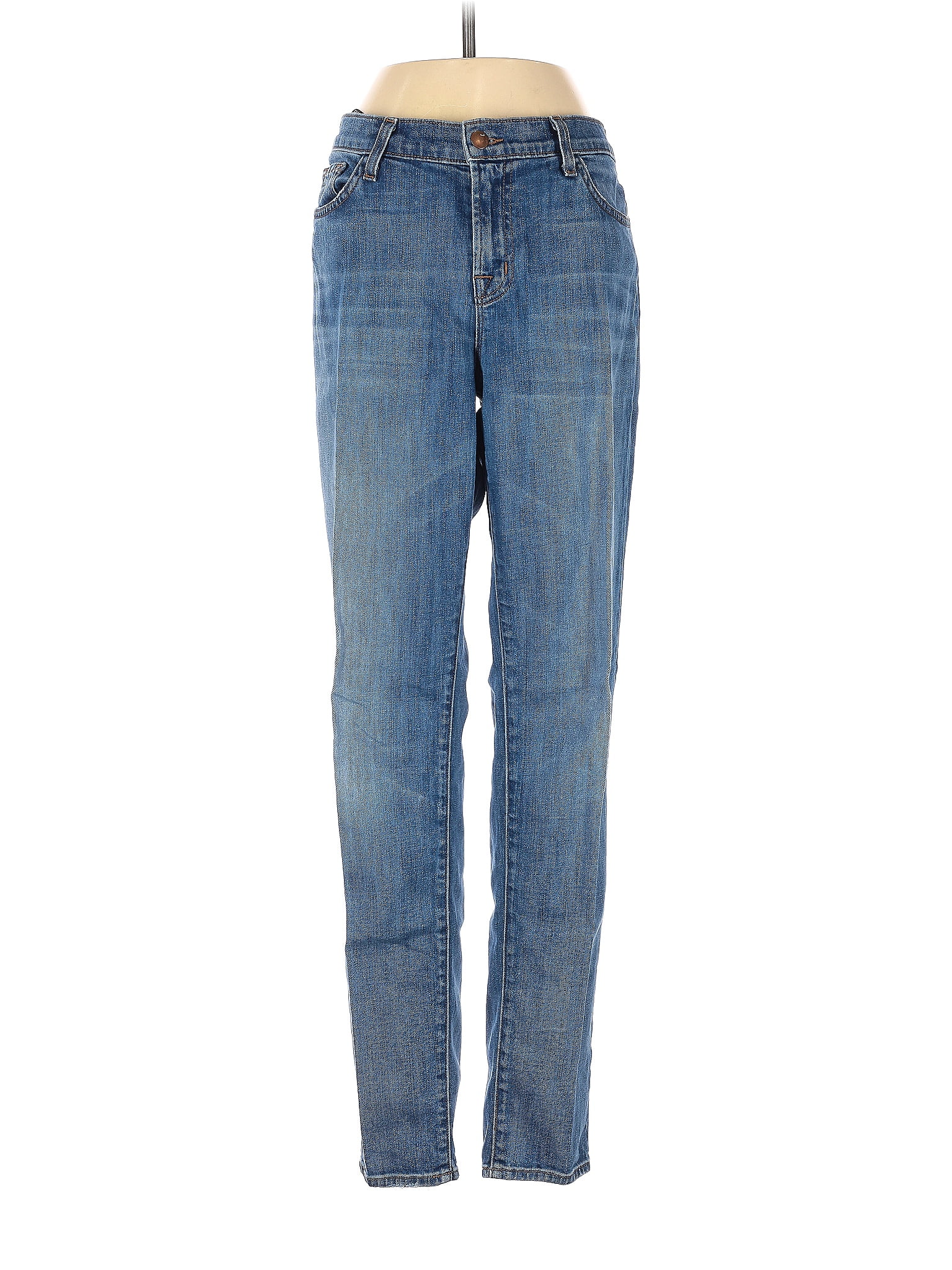 J Brand Solid Blue Jeans 27 Waist - 81% off