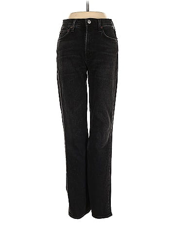 AGOLDE Solid Black Jeans 24 Waist 68 off ThredUp