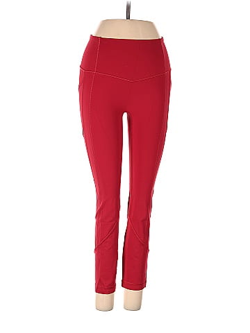 Lululemon Athletica Red Active Pants Size 2 - 52% off