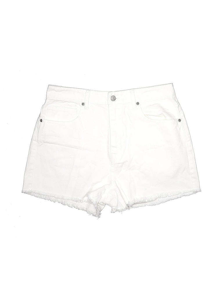Harper Heritage 100% Cotton White Denim Shorts 30 Waist - photo 1