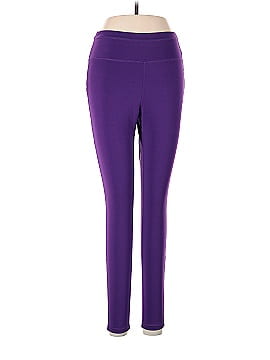 Pop Fit Purple Leggings Size 2X (Plus) - 52% off