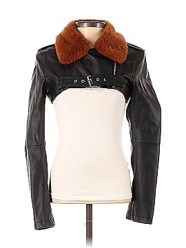 Poster Girl Faux Leather Jacket (view 1)