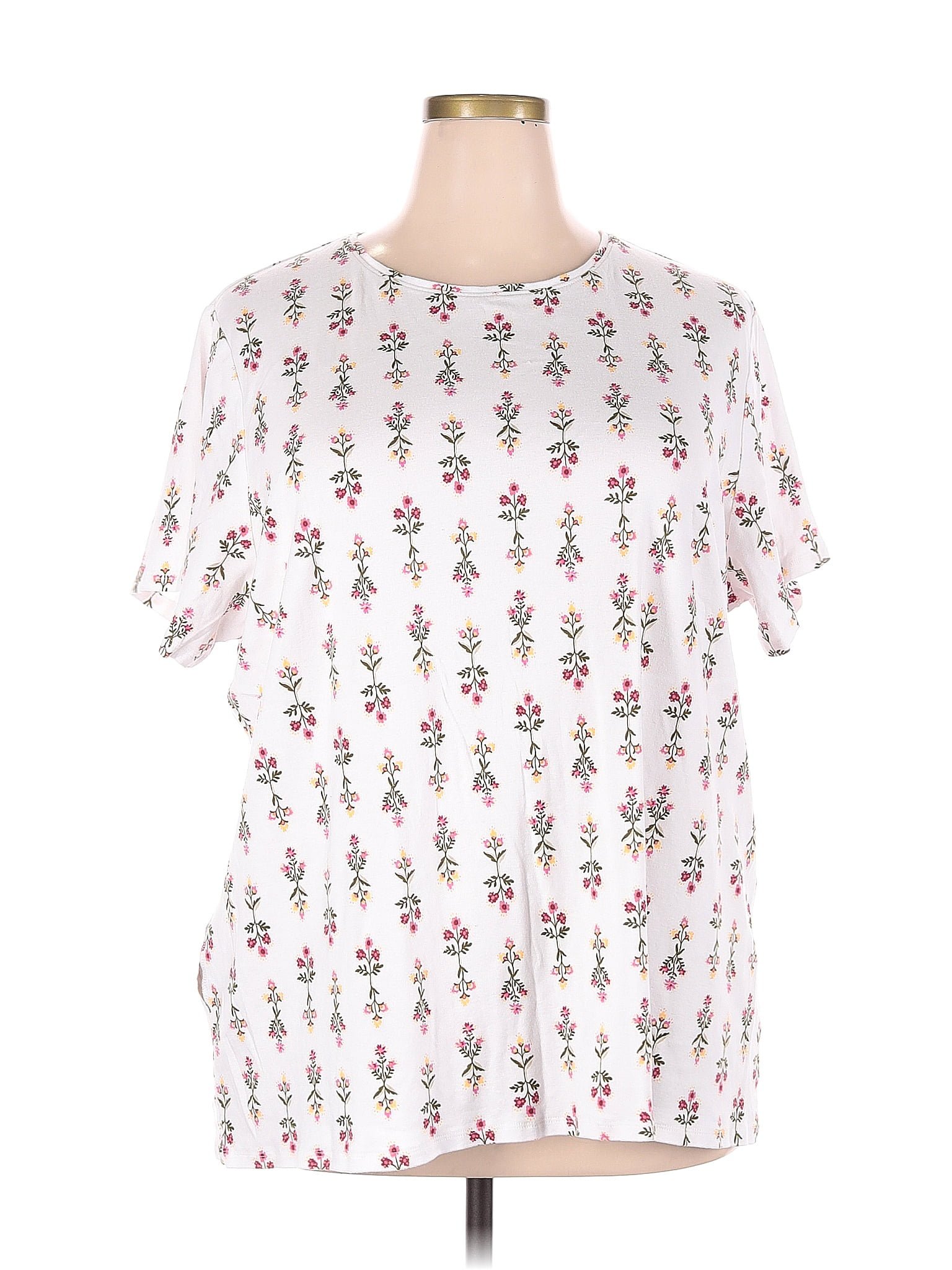 croft and barrow classic tee plus size