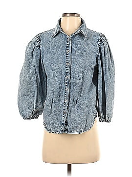idem ditto 3/4 Sleeve Button-Down Shirt (view 1)