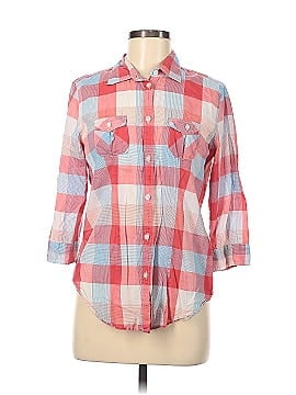 American Eagle Outfitters Long Sleeve Button-Down Shirt (view 1)