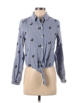 Sienna Sky Long Sleeve Button-Down Shirt (view 1)