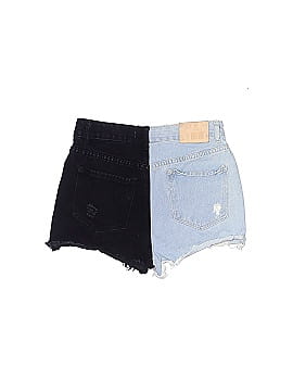 Blue Savvy Denim Shorts (view 2)