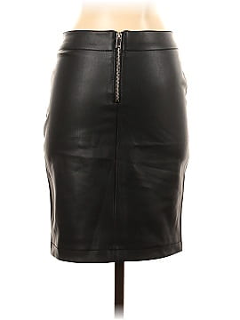 Sfera Faux Leather Skirt (view 2)
