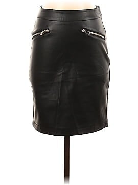 Sfera Faux Leather Skirt (view 1)