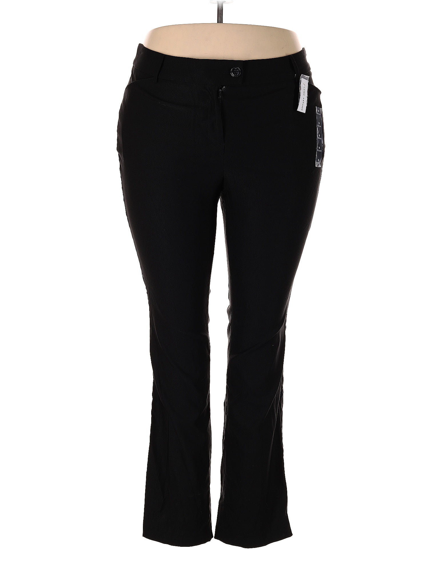 Lane Bryant Solid Black Leggings Size 18 (Plus) - 53% off