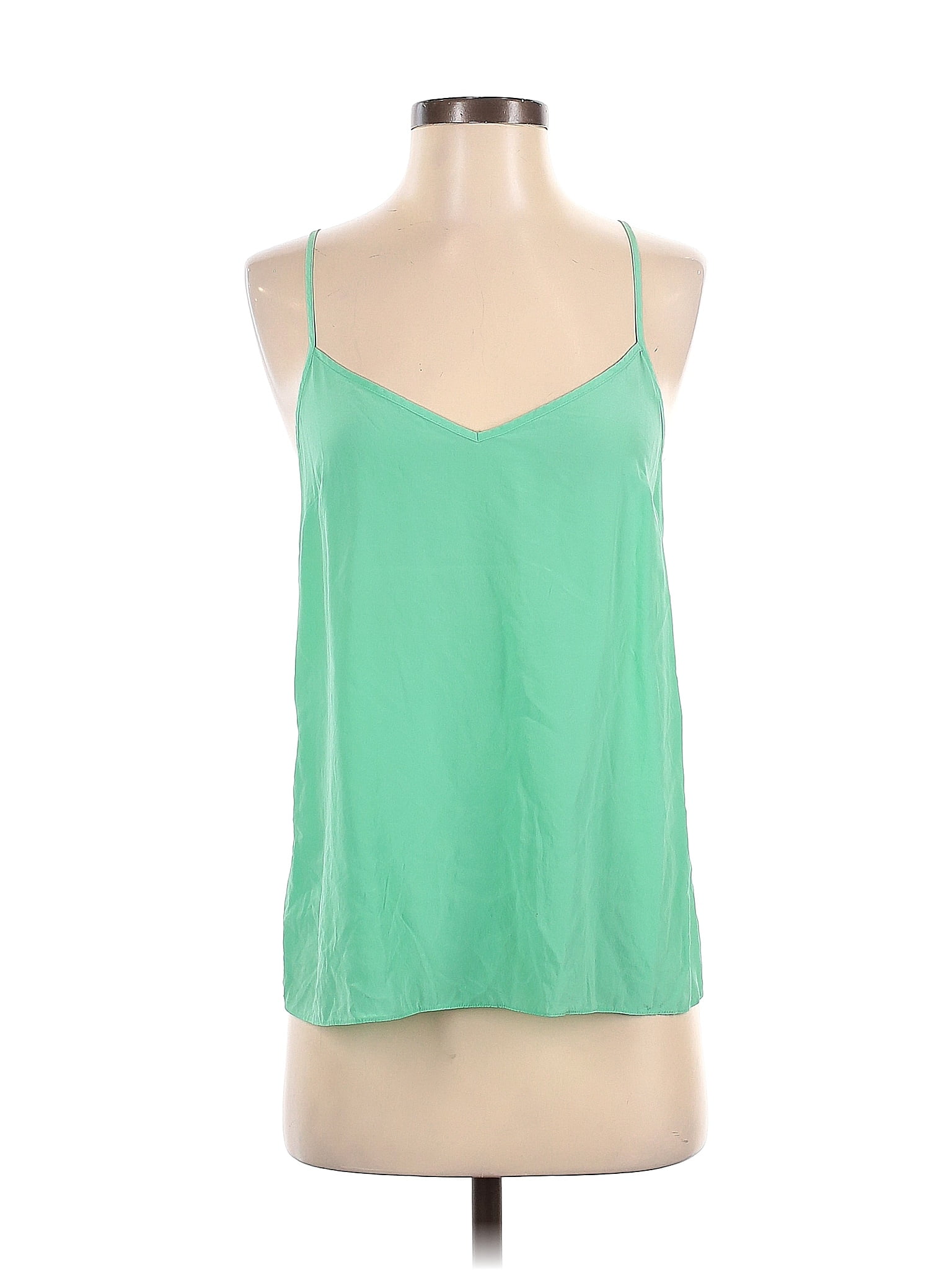 Lilly Pulitzer 100 Silk Green Sleeveless Blouse Size S 71 Off Thredup