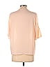 Three Eighty Two 100% Polyester Tan Short Sleeve Blouse Size S - photo 2