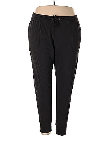 J.Jill Black Gray Casual Pants Size 3X (Plus) - 72% off