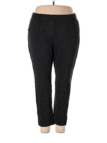 J.Jill Black Gray Casual Pants Size XL - 74% off
